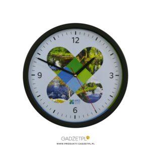 zegar ścienny zgr05 plastikowy ze szklaną szybą, średnica 30cm