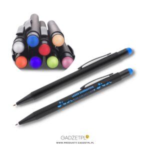 długopis metalowy z grawerem kolorowym dal03