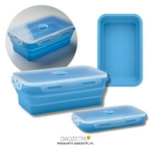 Składany lunchbox z logo POLU02 1200ml